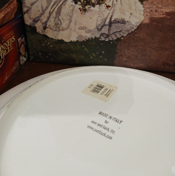 Modigliani Handpainted Italian Harvest Ceramic Serving Platter 16",Nice🍾🧀 - Picture 11 of 13